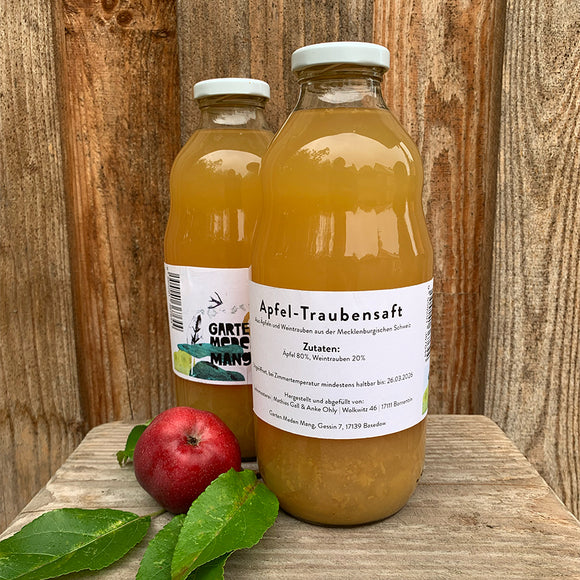 Apfel-Trauben-Direktsaft