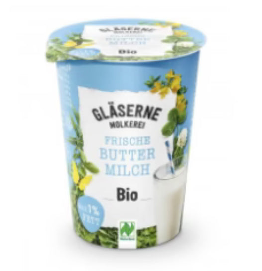 Buttermilch 500g, Gläserne Molkerei GmbH