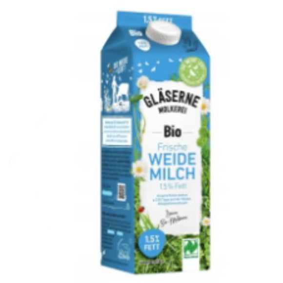 Fettarme Weidemilch ESL, Karton 1,5% 1 Liter