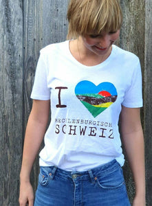 T-Shirt "I Love Mecklenburgische Schweiz"